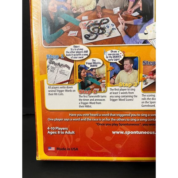 New and Still Wrapped Spontuneous: The Game Where Lyrics Come to Life! - Picture 5 of 7